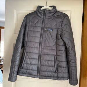 Patagonia Women's Charcoal Puffer Jacket